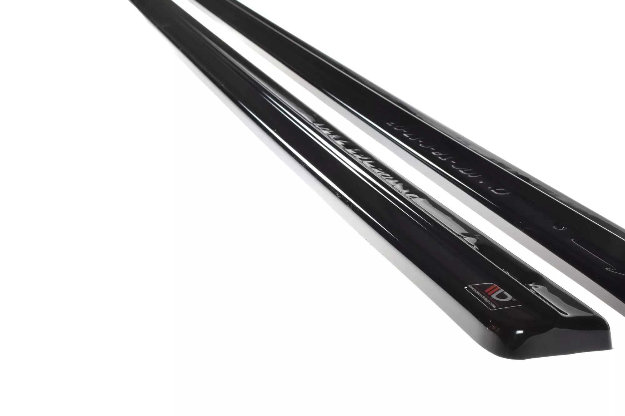 Seitenschweller Ansatz Passend Für Passend Für FORD FIESTA MK6 ST Schwarz Hochglanz Schwarz Hochglanz