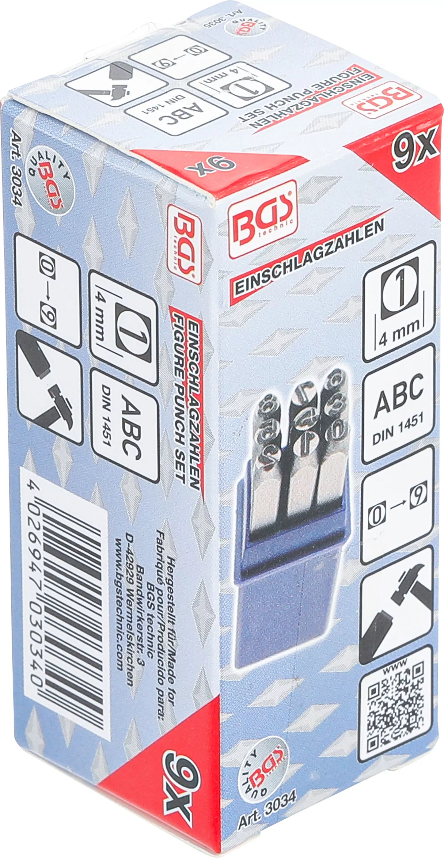 Einschlagzahlen | 4 mm