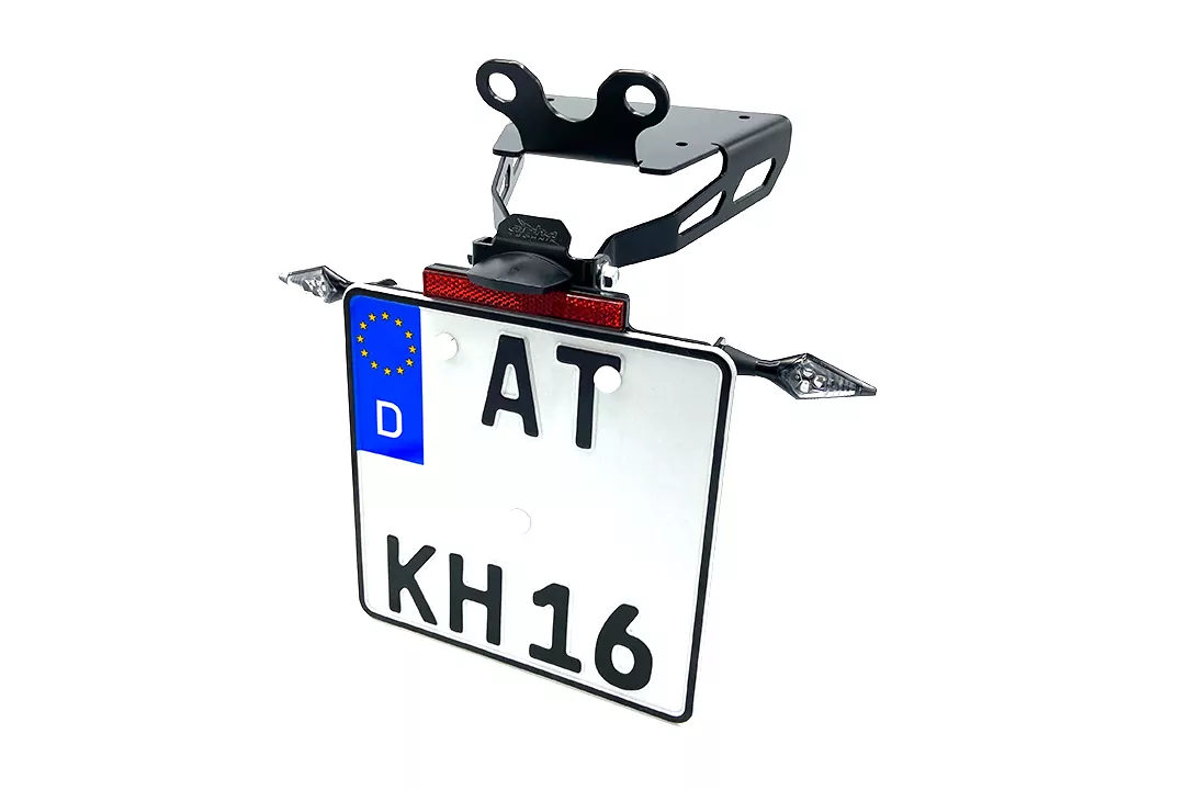 alpha Technik Kennzeichenhalter für Honda NT1100 Typ SC84 Modelljahr 2022-