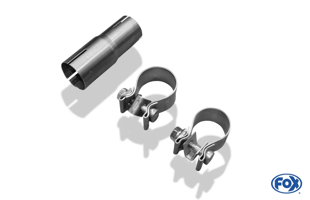 ABGASKLAPPE AR2 CERAMIC "ELEKTRISCH" 51mm - S1  zum einschweißen - Adaptierung S1 (für Stellmotor der Firma Küster)