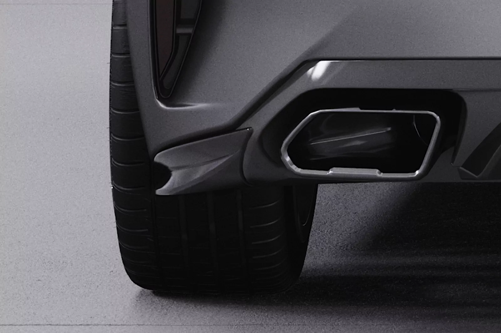 Heckansatz für BMW Z4 (G29) M40i HA291 Schwarz Strukturiert