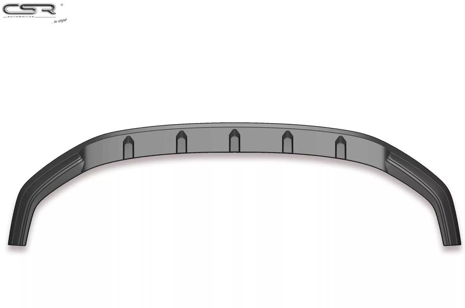 Cup-Spoilerlippe mit ABE für VW Polo VI 2G (Typ AW) GTI / R-Line CSL425-M Carbon Look (matt)