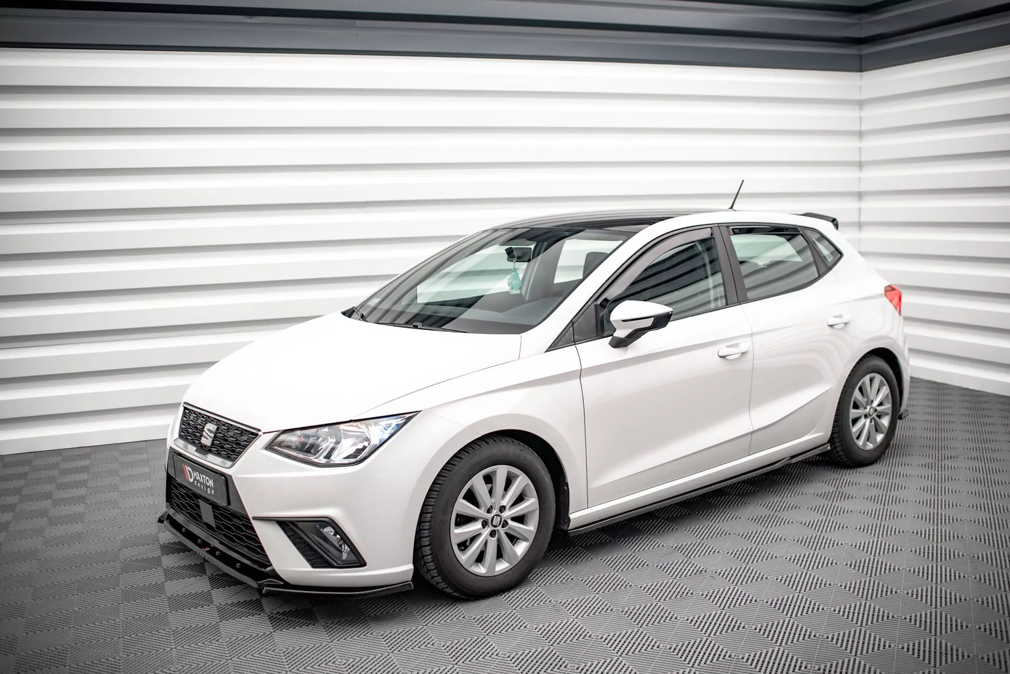 Seitenschweller Ansatz Für V.2 Für Seat Ibiza FR/ Standard Mk5 Schwarz Hochglanz