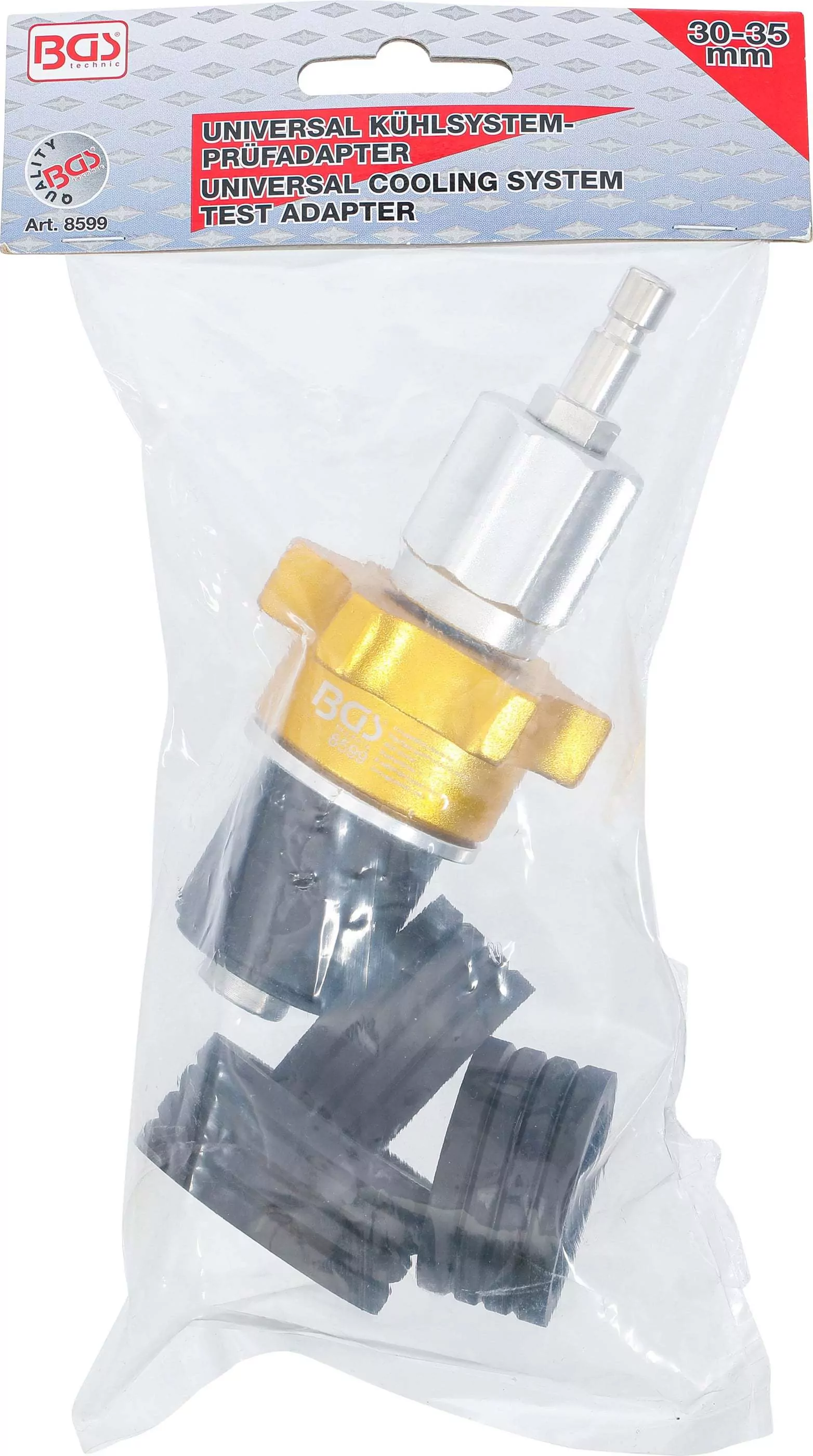 Universal-Kühlsystem-Prüfadapter | 30 - 50 mm