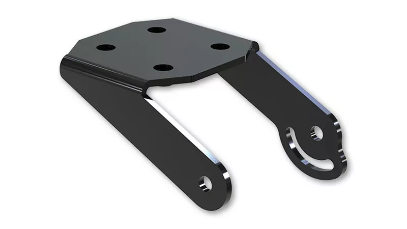 HIGHSIDER AKRON-RS PRO für Kawasaki Z 125/ Ninja 125, inkl. Kennzeichenbeleuchtung