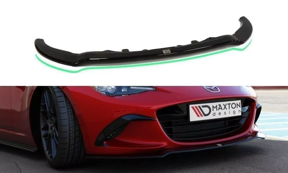 Front Ansatz Passend Für V.2 Passend Für Mazda MX-5 IV Schwarz Hochglanz Schwarz Hochglanz