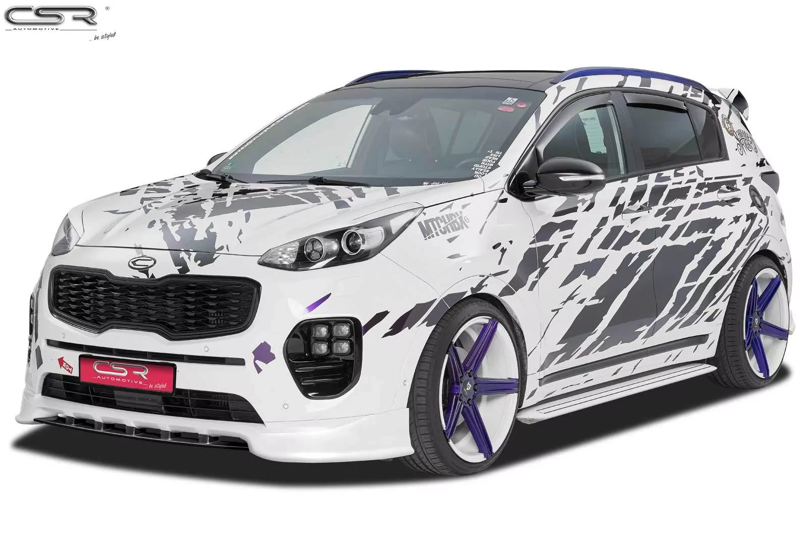 Scheinwerferblenden für Kia Sportage QL SB269