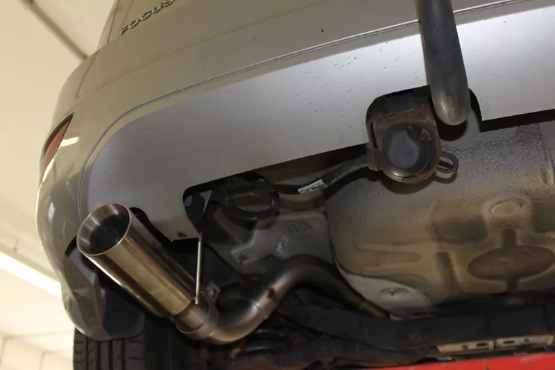 Ford Focus II Fließheck Facelift  Endschalldämpfer Ø63,5mm - 1x90 Typ 24 einseitig