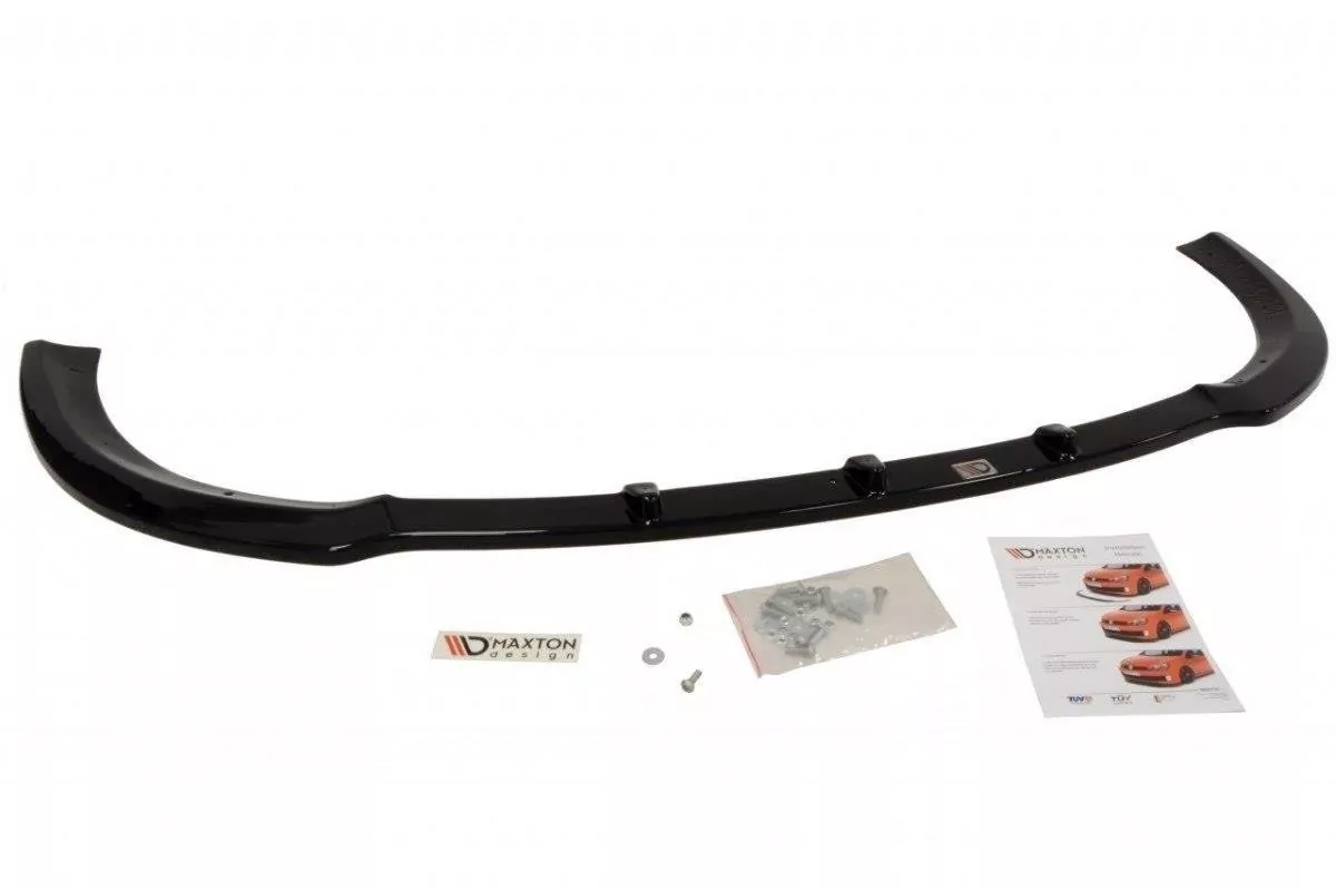 Front Ansatz Passend Für V.1 Passend Für FORD FOCUS MK2 RS Schwarz Hochglanz Schwarz Hochglanz