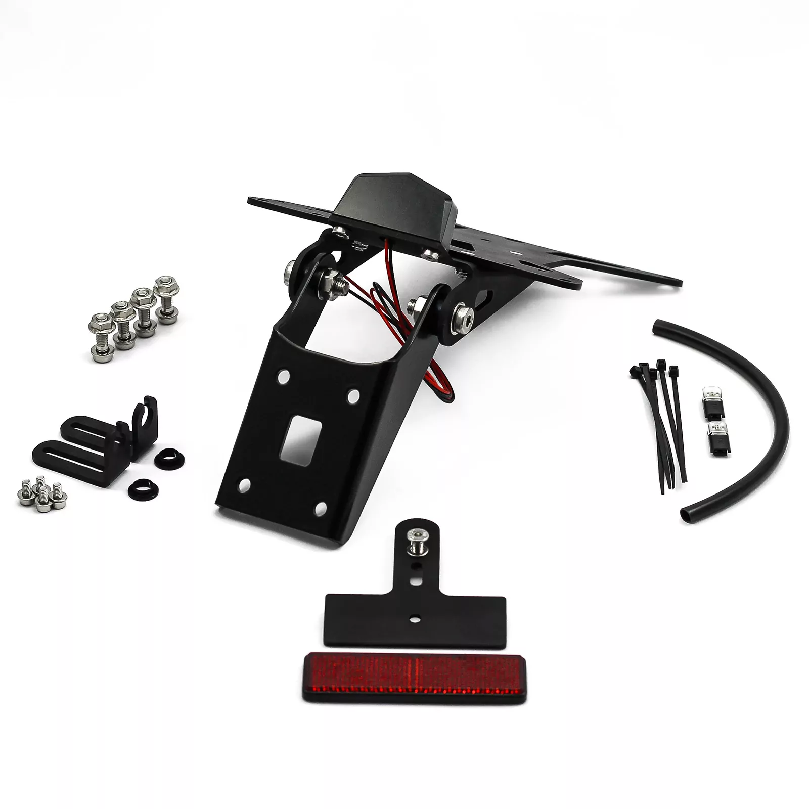 Kurzes Heck - Kennzeichenträger - Kennzeichenhalter für Kawasaki Z 1000 ab 2014-2016