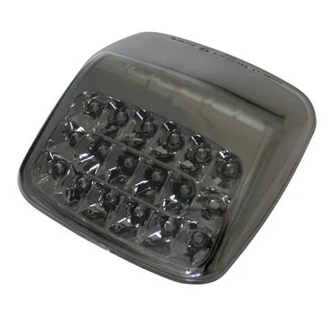 SHIN YO LED-Rücklicht, getöntes Glas und Chromreflektor, HARLEY-DAVIDSON V-Rod 02-08 E-geprüft