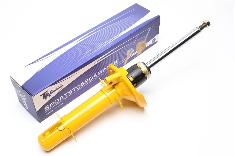 TA Technix Sportstoßdämpfer Vorderachse passend für Audi A3 Quattro (8L), TT Quattro (8N)/ Seat Leon 4x4 (1M)/ Skoda Octavia 4x4 (1U)/ VW Bora 4motion ,Golf IV 4motion (1J), New Beetle RSI (9C)