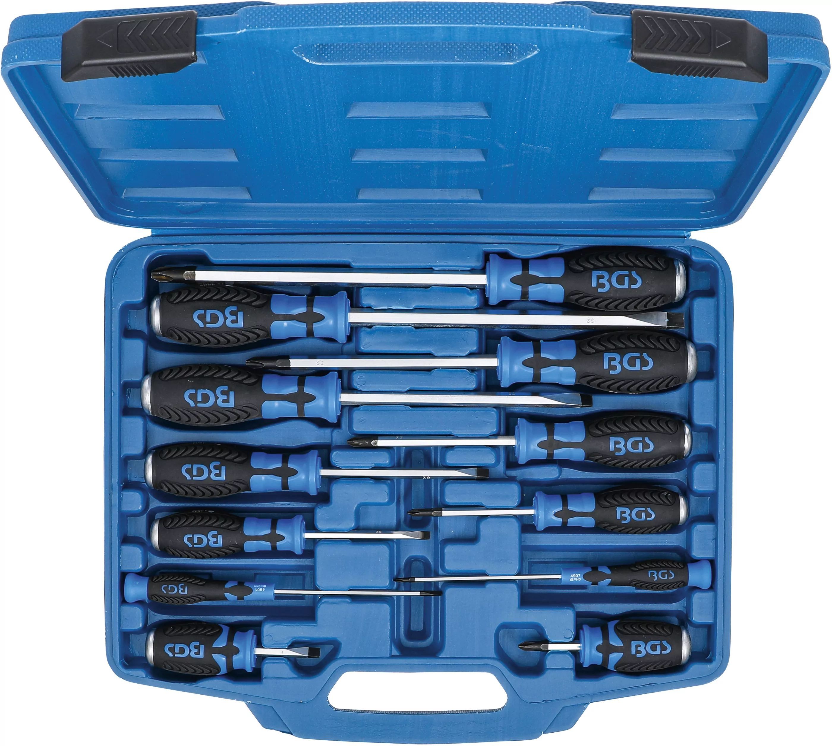 Schraubendreher-Satz | mit 6,3 mm (1/4") Innenvierkant | 12-tlg.