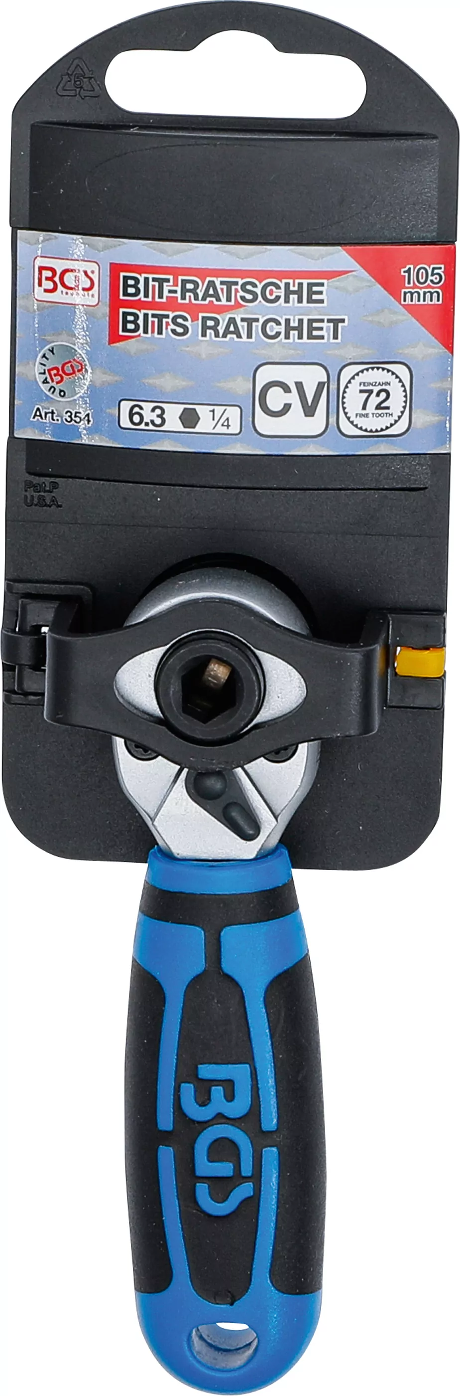 Bit-Knarre | Abtrieb Innensechskant 6,3 mm (1/4")