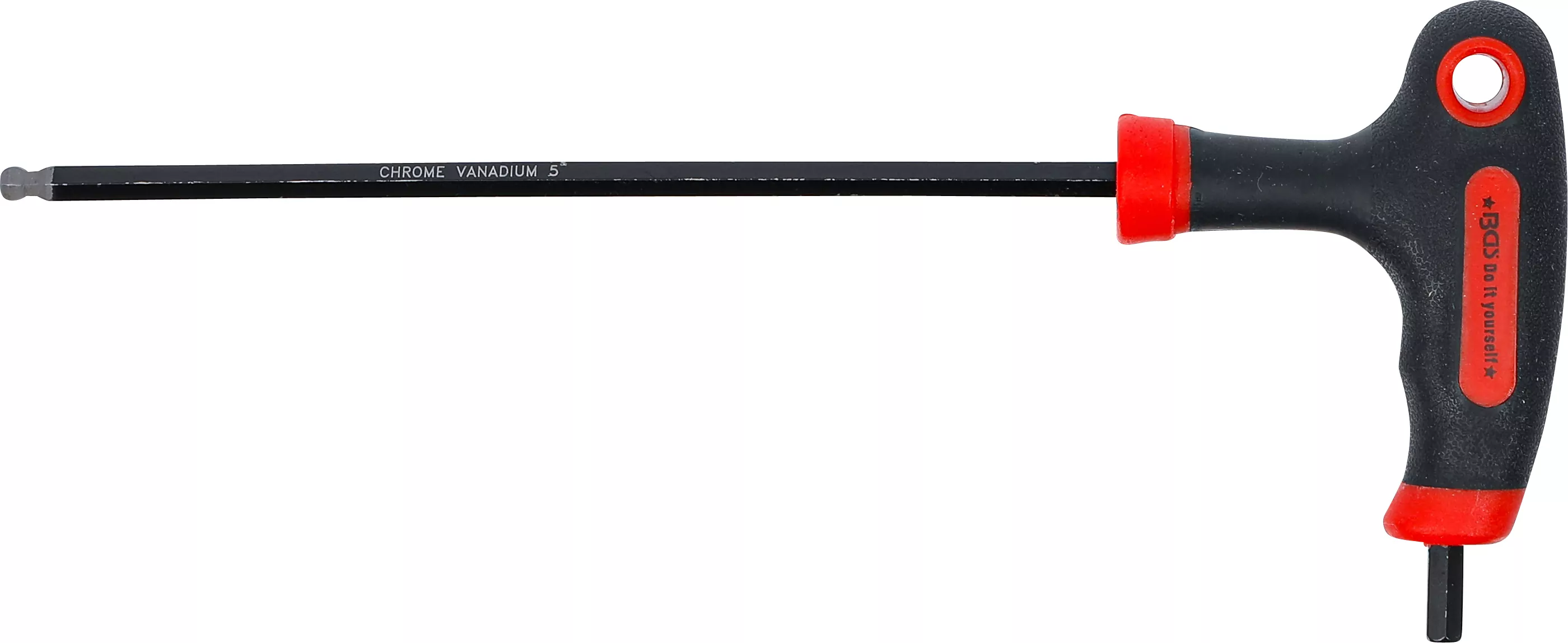 Schraubendreher mit T-Griff und seitlicher Klinge | Innensechskant / Innensechskant mit Kugelkopf 5 mm