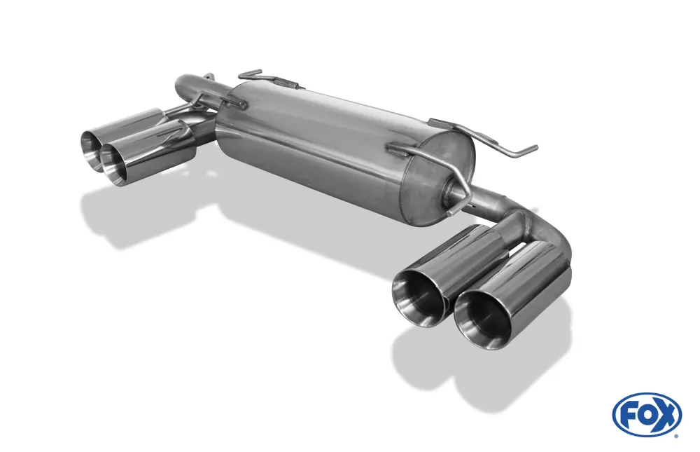 Subaru Impreza GRF 4x4 - WRX  Endschalldämpfer quer Ausgang rechts/links - 2x100 Typ 24 rechts/links