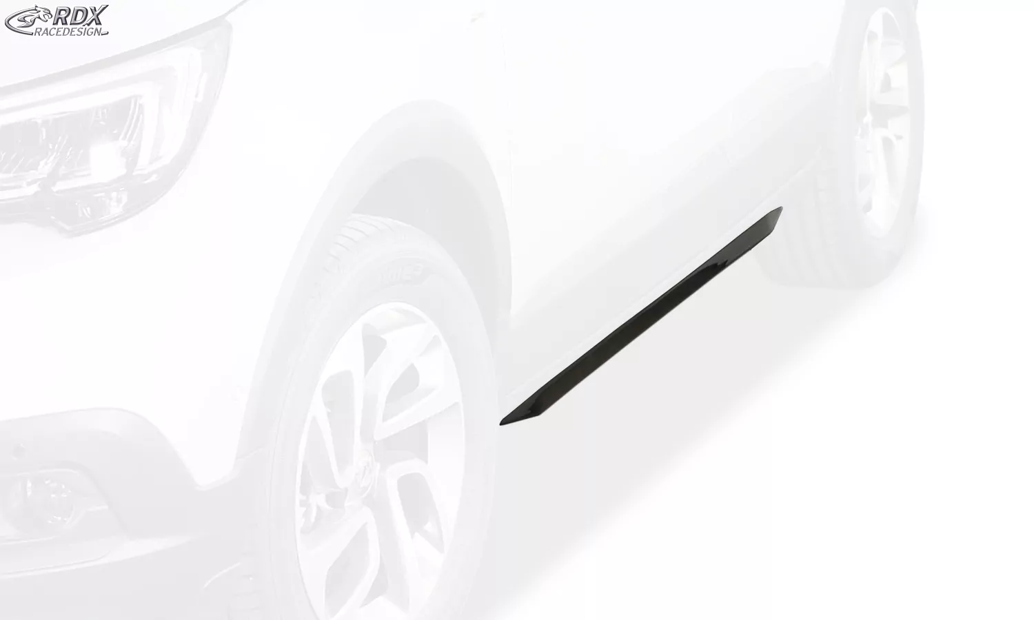 RDX Seitenschweller für OPEL Crossland X "Slim" 
