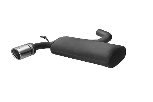 Ulter Sportauspuff für Audi A3 typ 8P SPORTBACK 2004-2012 - 1 Endrohr Rund Ø70