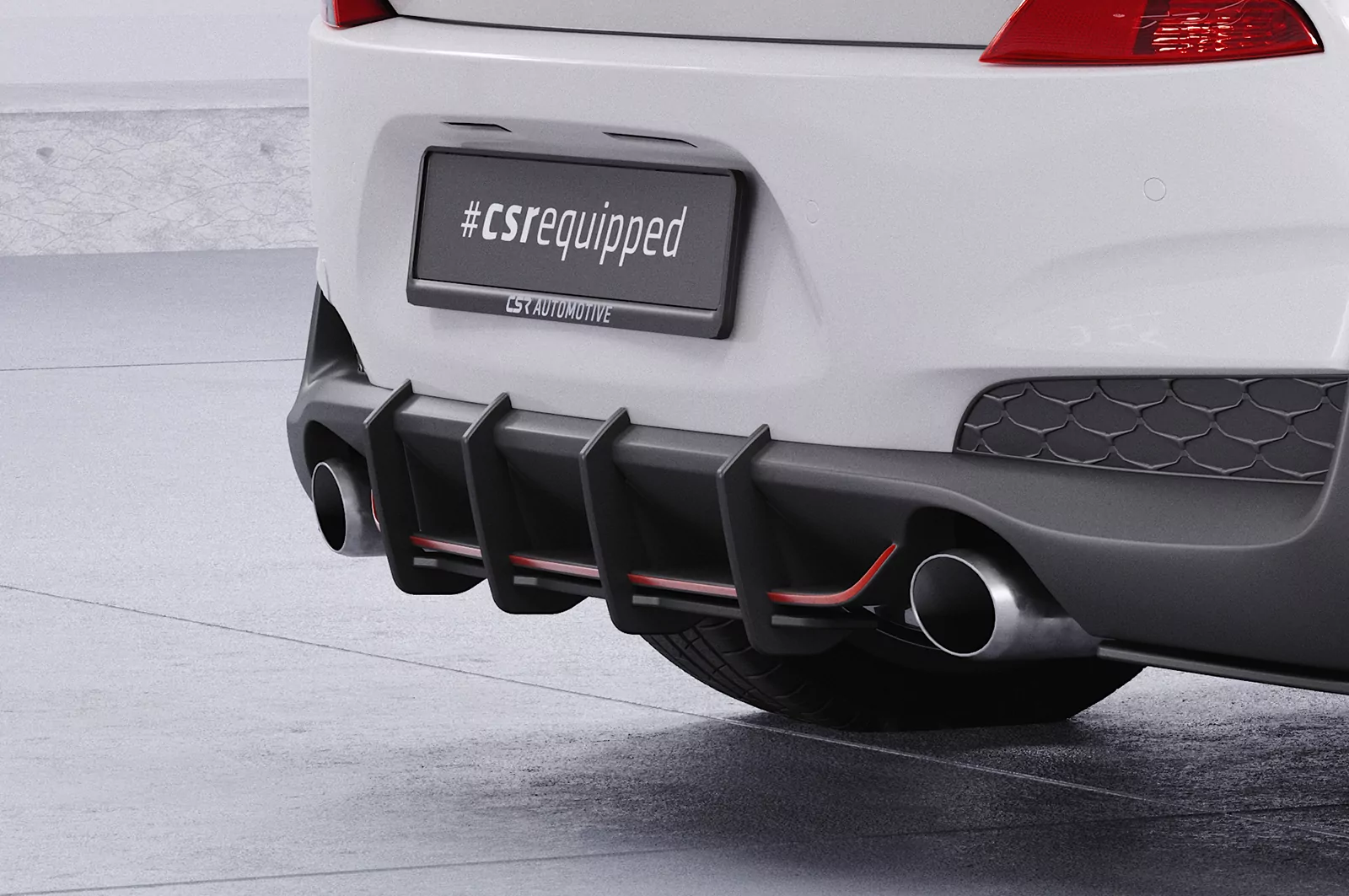 Racing Diffusor / Heckansatz für Hyundai I30 N (PD) HA330