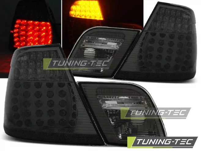Led Tail Lights Smoke Fits Bmw E46 04.99-03.03 Coupe
