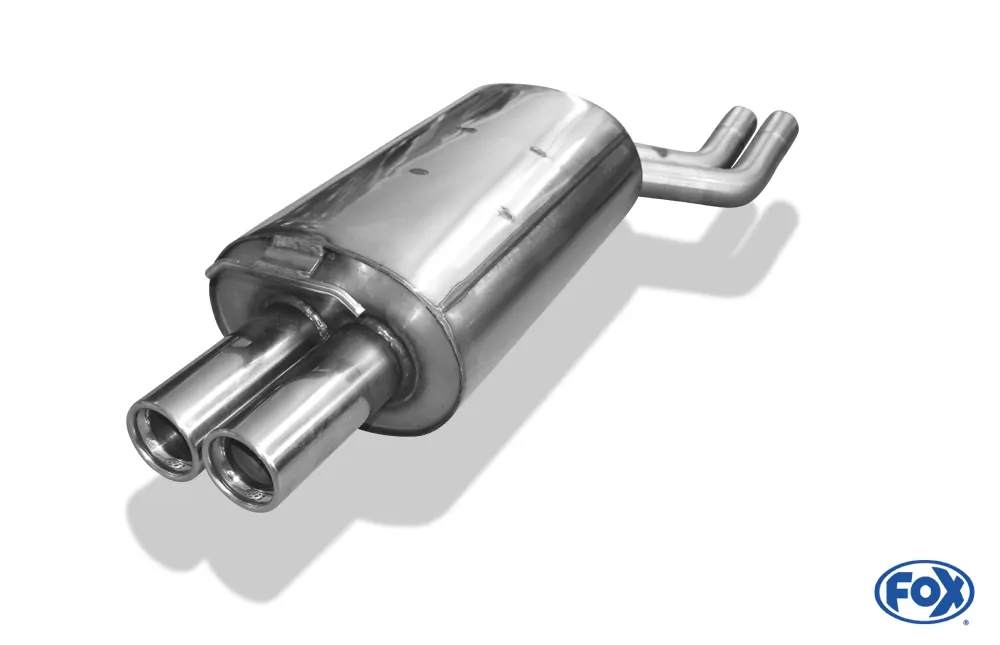 BMW X3  Endschalldämpfer - 2x76 Typ 13