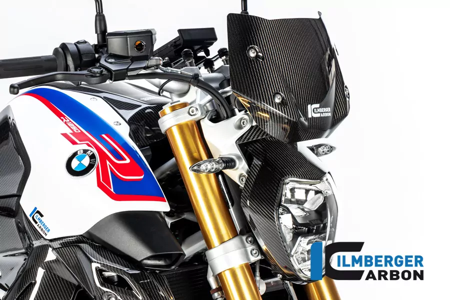 Ilmberger Carbon Windschild Carbon für BMW R1250R R1250RS 2019-