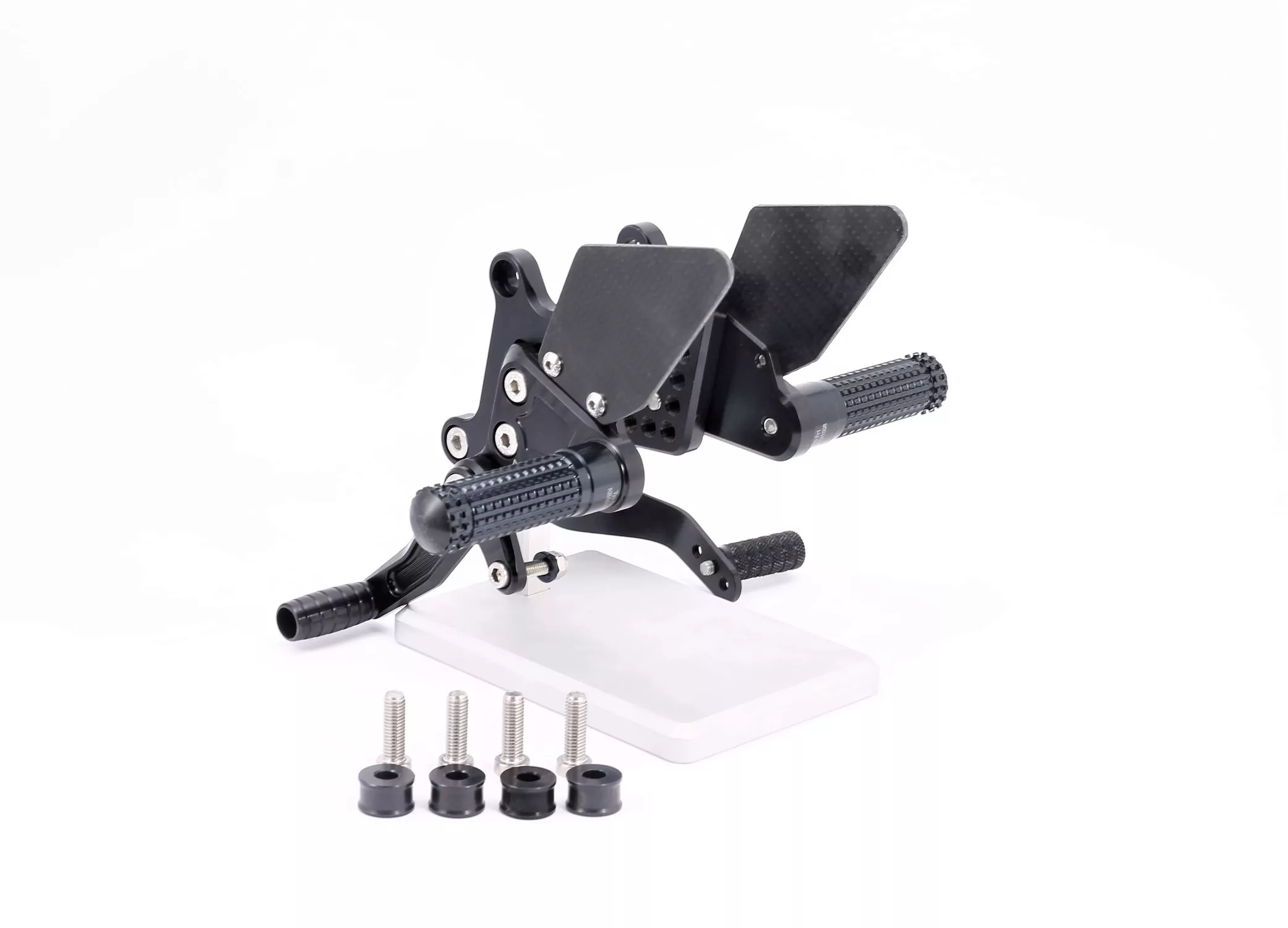 MG Biketec Sportfussrastenanlage / Rastenanlage / Fußrastenanlage mit ABE, gültig in D - A - CH für Ducati 848 ab 2008