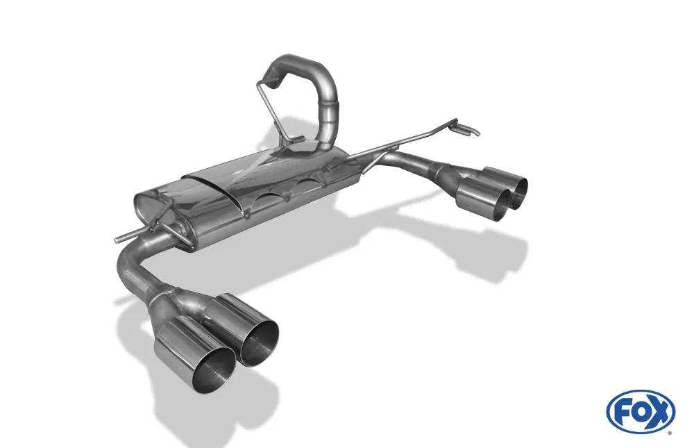 Mitsubishi Colt - Z30/ CZ3/ CZT - 3-türer / Smart Fourfour  Endschalldämpfer Ausgang rechts/links - 2x80 Typ 10 rechts/links