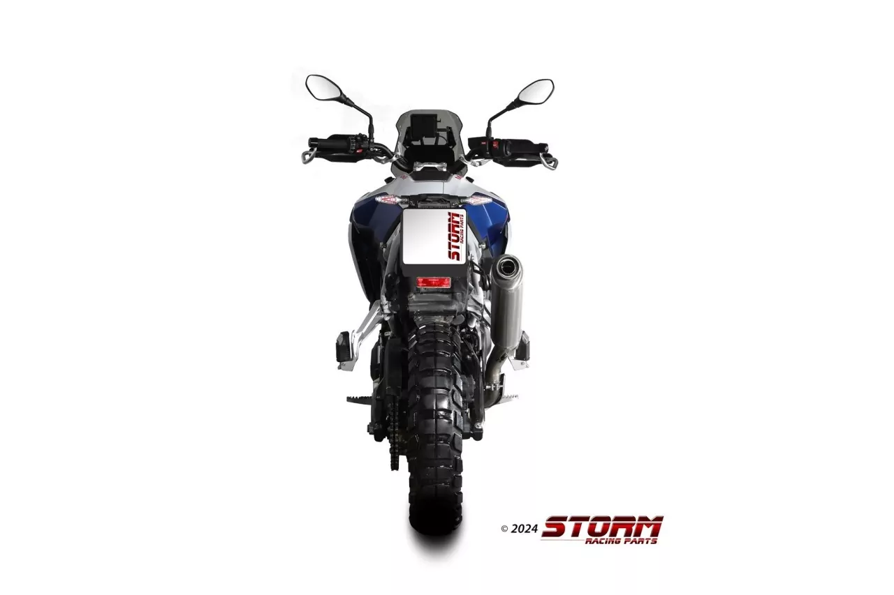STORM By MIVV Oval Edelstahl BMW F900 GS 24-