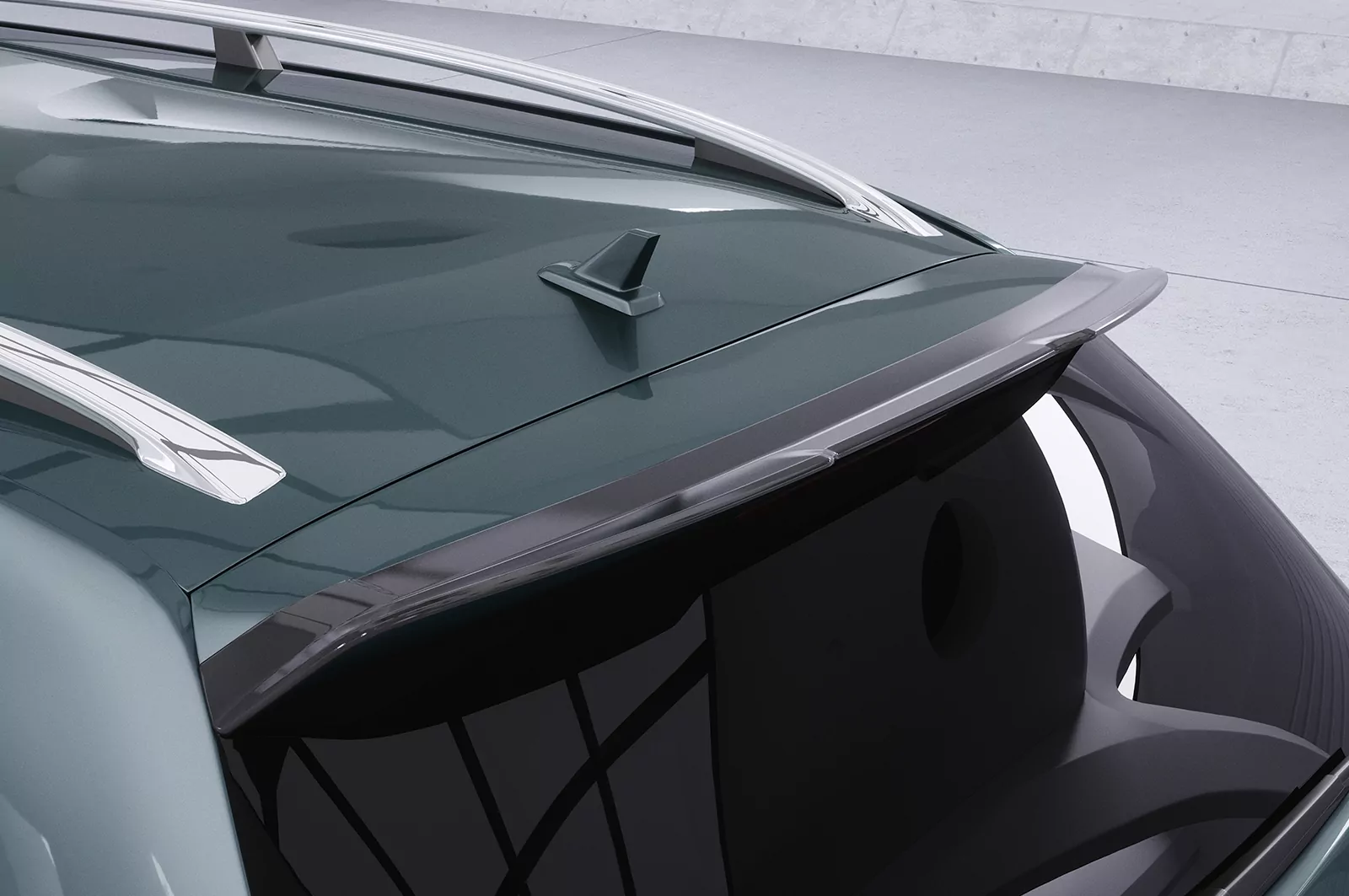 Heckflügel mit ABE für VW Passat B7 Typ 3C HF604 Strukturiert (schwarz matt)