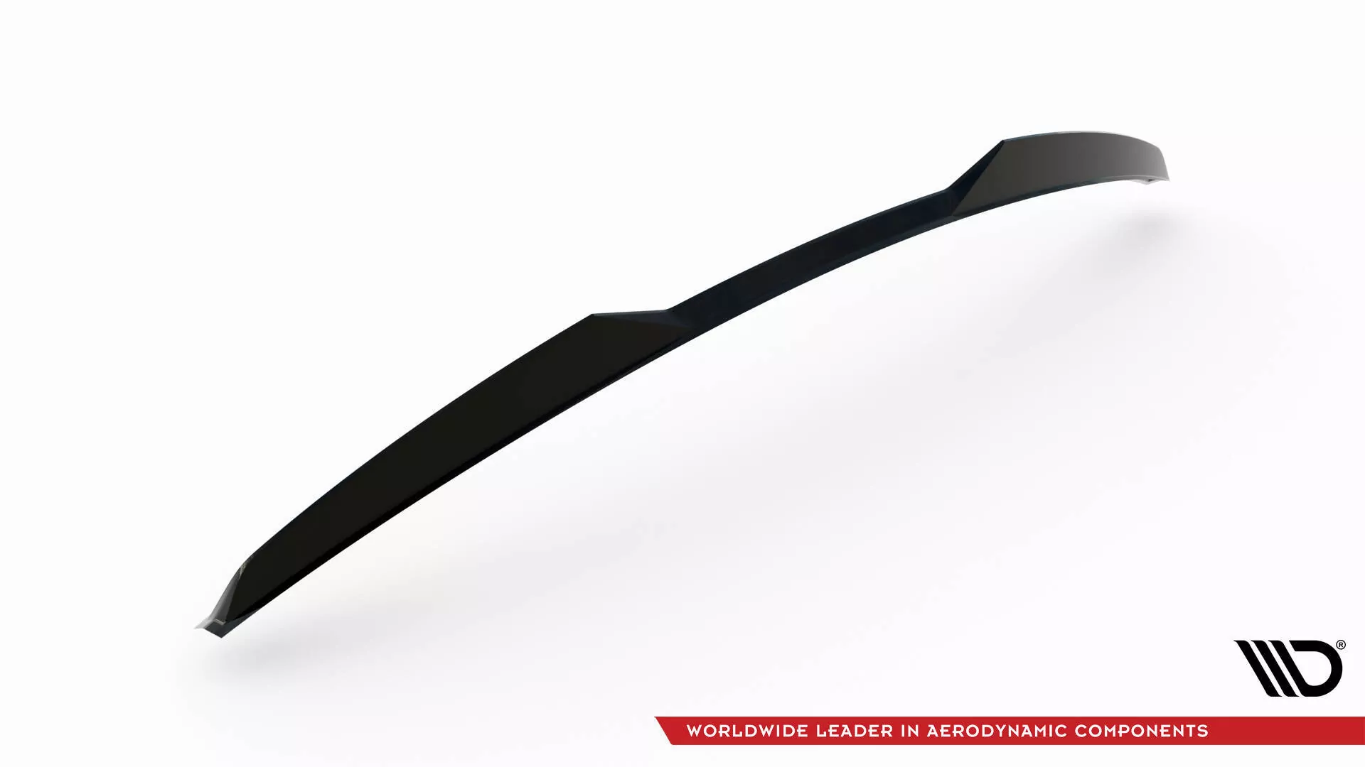 Spoiler CAP Für 3D Mercedes-Benz GLE Coupe 43 AMG / AMG-Line C292 Schwarz Hochglanz