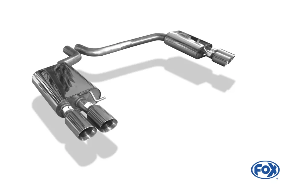 Audi S8 Typ 4H  Endschalldämpfer rechts/links zweiflutig - 2x90 Typ 25 rechts/links