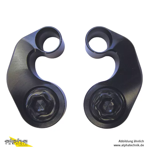 GILLES VarioBar Ausleger 80 mm schwarz