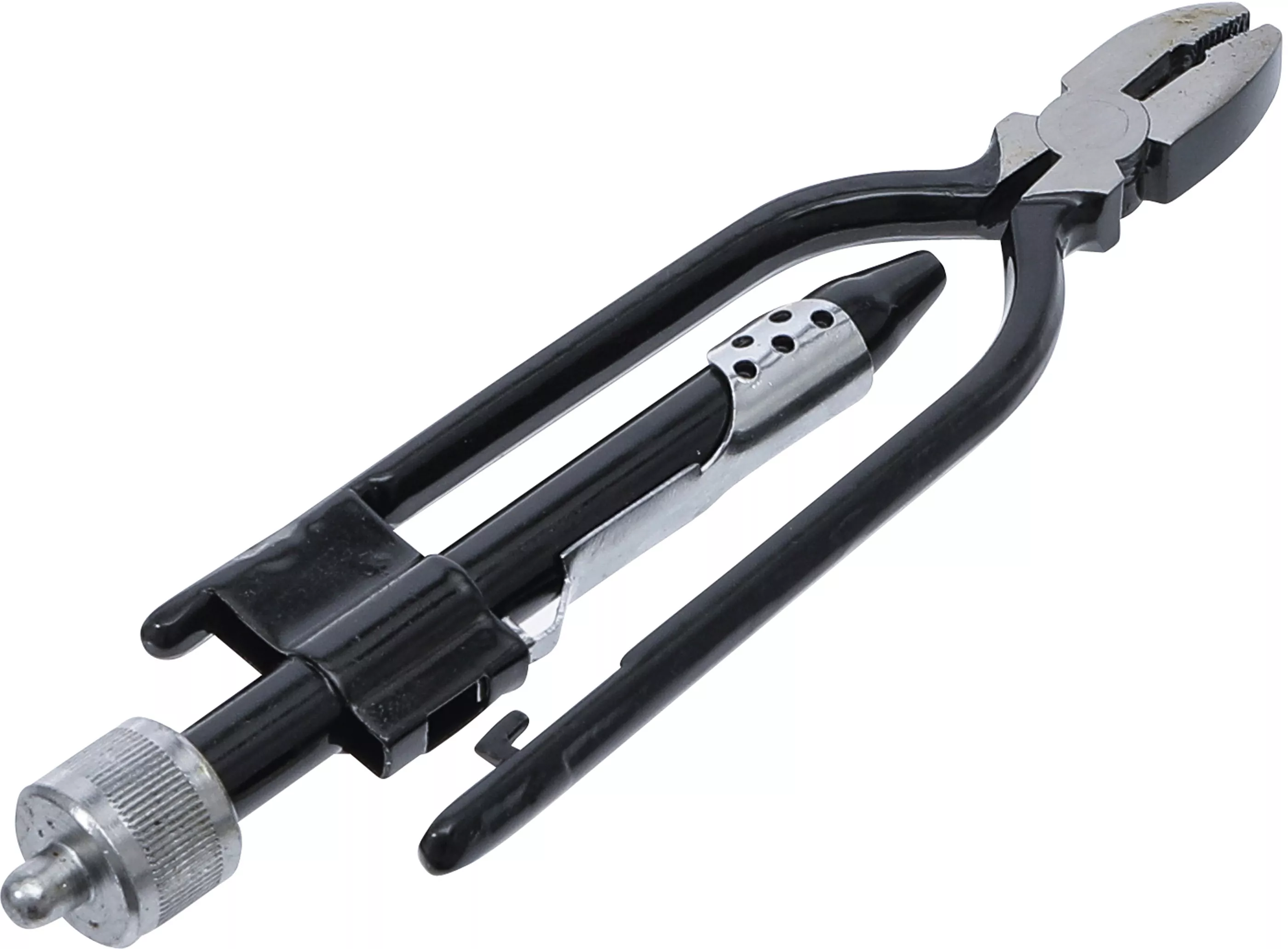 Draht-Drehzange mit Feder, 200 mm, schwarz, - für Drahtstärken bis 0,8 mm