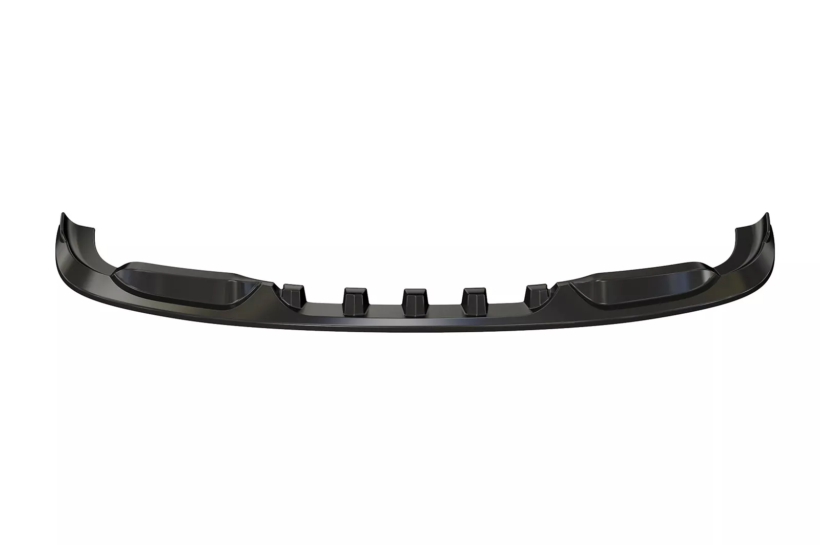 Cup-Spoilerlippe mit ABE für VW Passat B6 R36 CSL343 Strukturiert (schwarz matt)