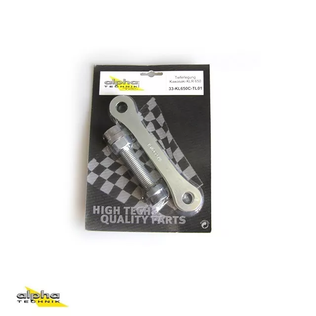 alpha Technik Tieferlegungssatz 40mm für Kawasaki KLR650 Typ KL650C Modelljahr 1995-