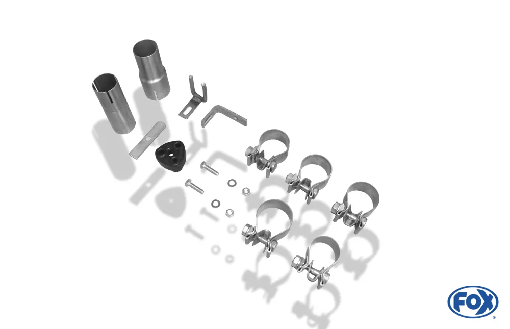 Fiat Grande Punto 199 - Benzin  Endschalldämpfer Ausgang rechts/links - 2x76 Typ 13 rechts/links