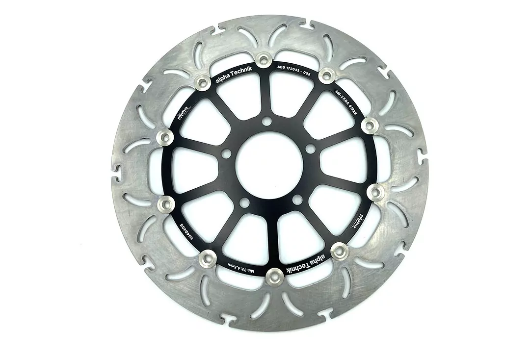 alpha Technik Bremsscheibe Omega-Design ABD33 vorne für Suzuki GSX1300R Hayabusa GSX-R1000 GSX-R750 GSX-R750 TL1000