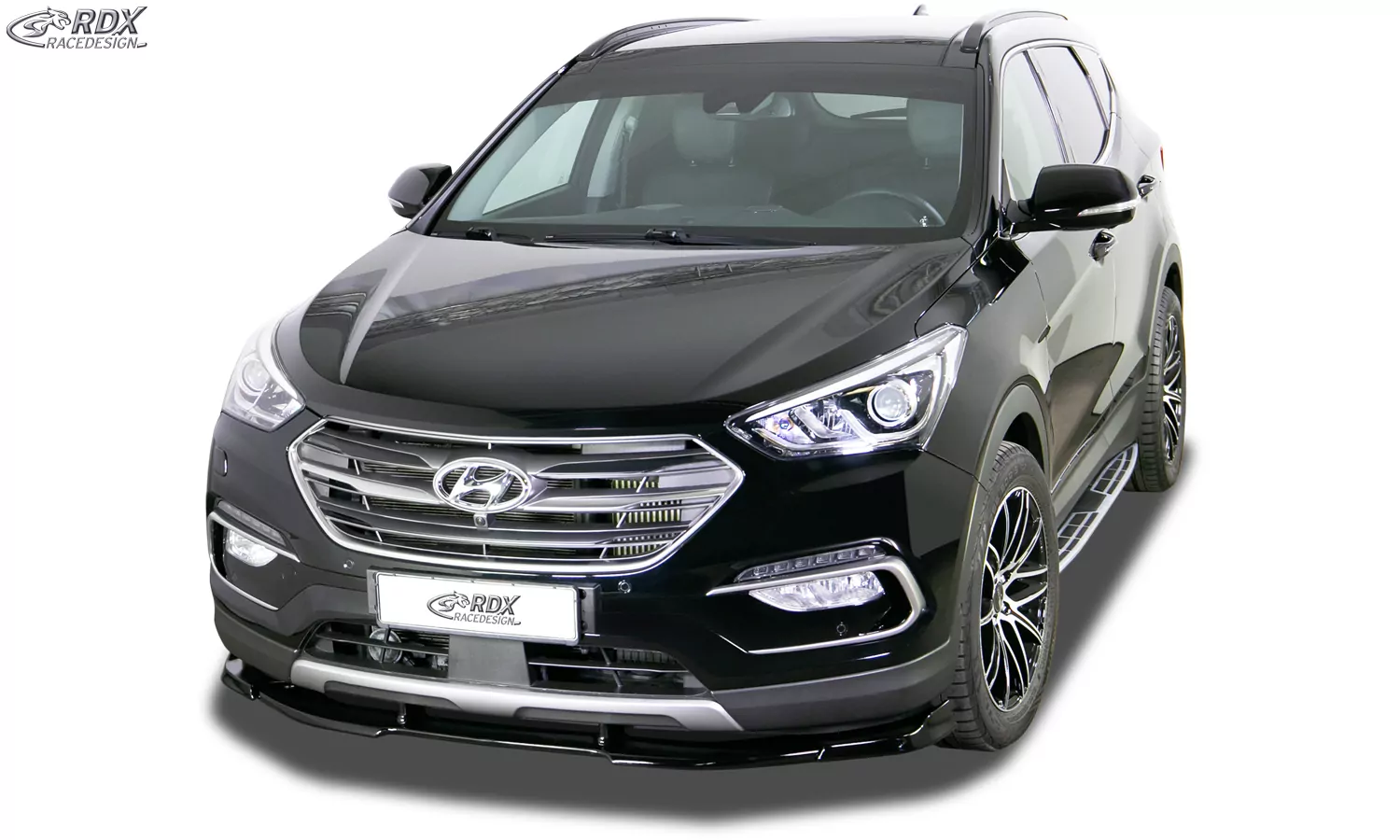 RDX Frontspoiler VARIO-X für HYUNDAI Santa Fe (DM) 2015-2018 Frontlippe Front Ansatz Vorne Spoilerlippe