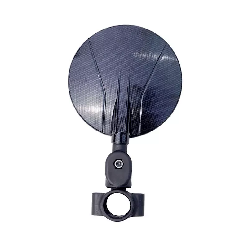 FAR SUMO-Spiegel Flexi 7699CA | ABS | Schwarz | Stck | Klemmung 22-24 | verstellbar | Ø 105mm | E-geprüft