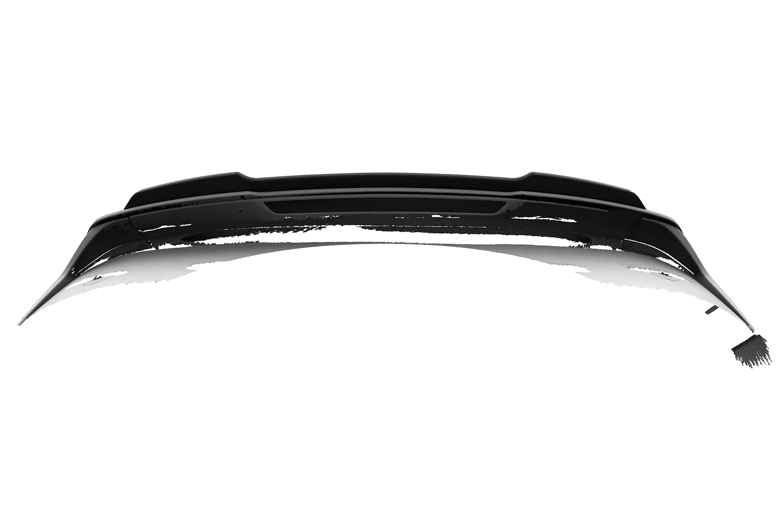 Heckflügel mit ABE für Nissan Qashqai (J12) HF142 Schwarz Strukturiert