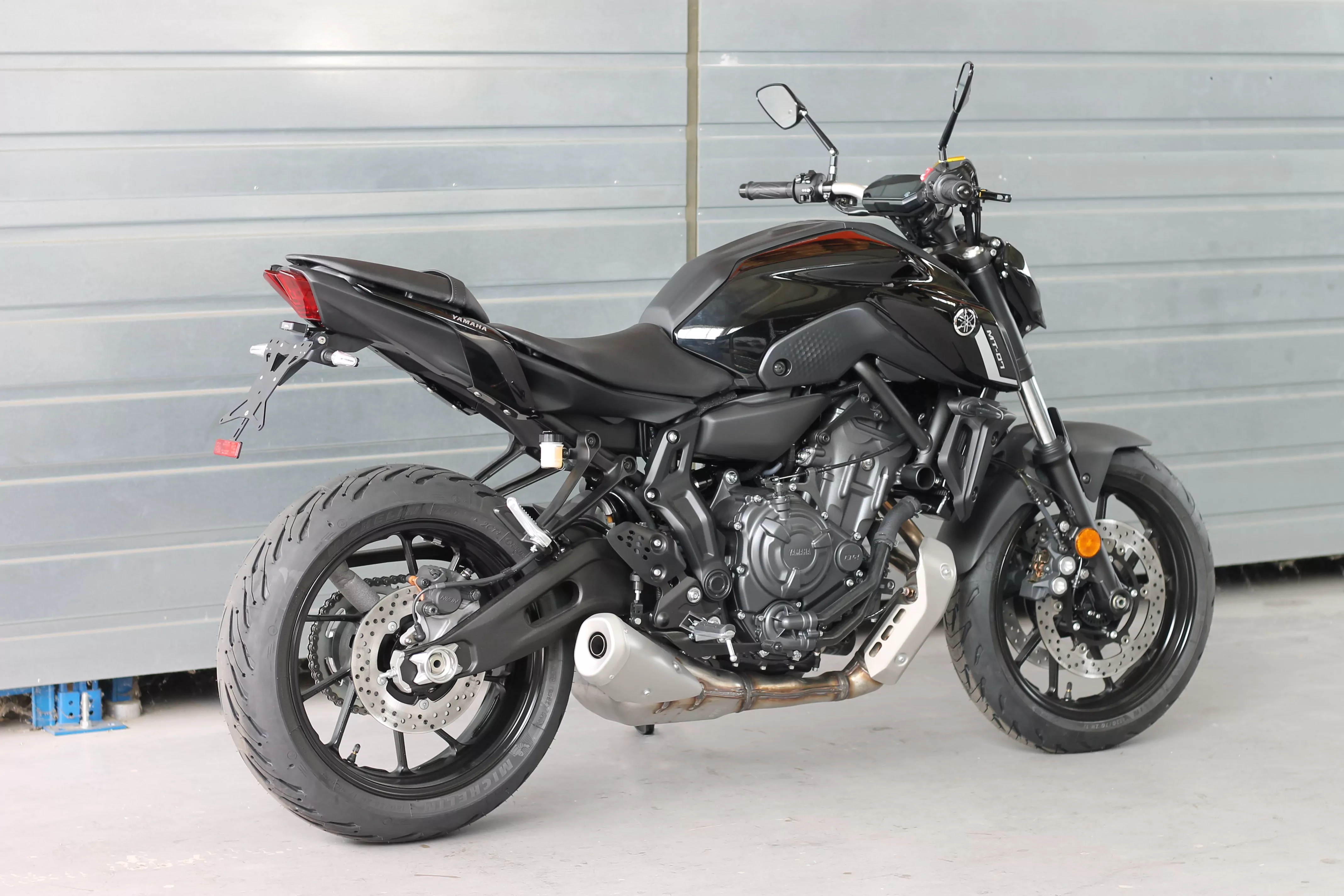 MG Biketec Kennzeichenhalter für Yamaha MT-07 ab 2021