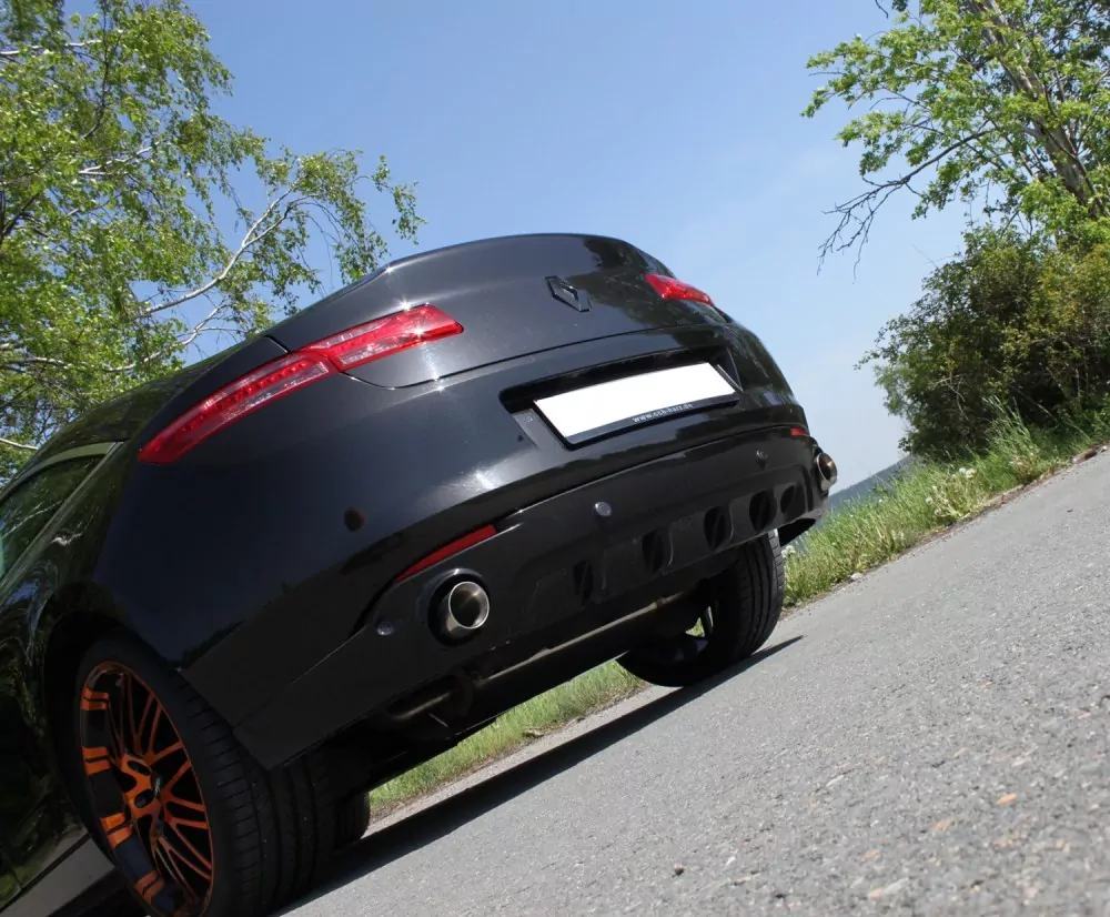 Renault Laguna III Coupe  Endschalldämpfer Ausgang rechts/links - 1x90 Typ 25 rechts/links