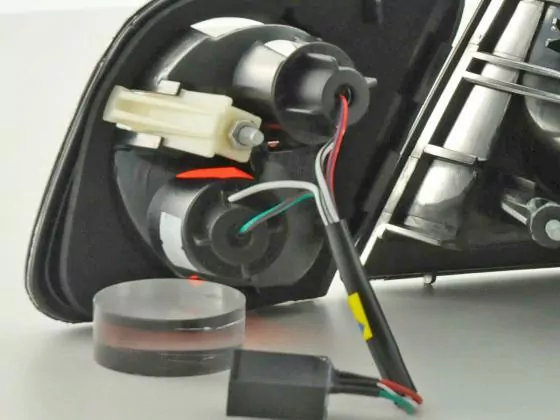 Rückleuchten Set BMW 3er Coupe Typ E46 Bj. 99-02 chrom