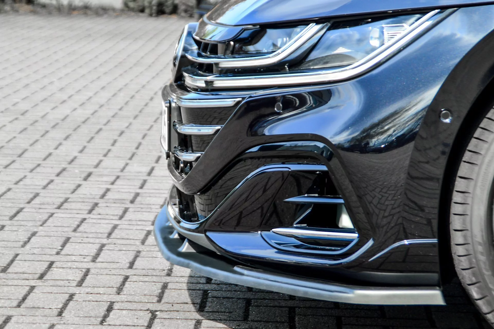 Cup Frontspoilerlippe für VW Arteon R-Line inkl-Shooting Break