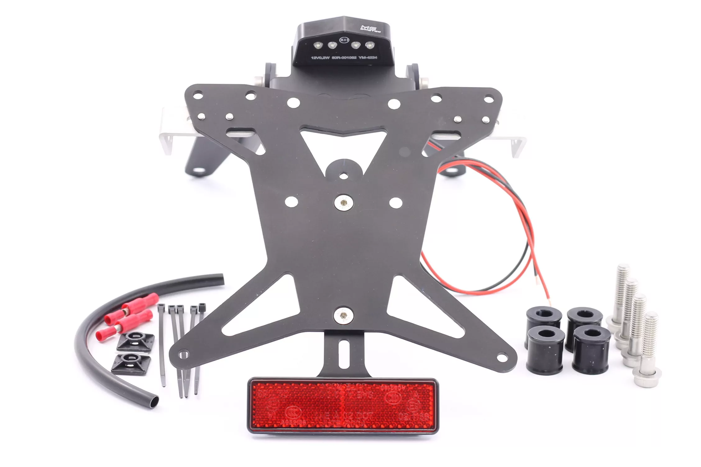 Kurzes Heck - Kennzeichenträger - Kennzeichenhalter für Husqvarna 701 Svartpilen ab 2018