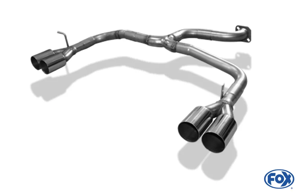 Alfa GTV Typ 916  Endrohrsystem Ausgang rechts/links - 2x76 Typ 10 rechts/links