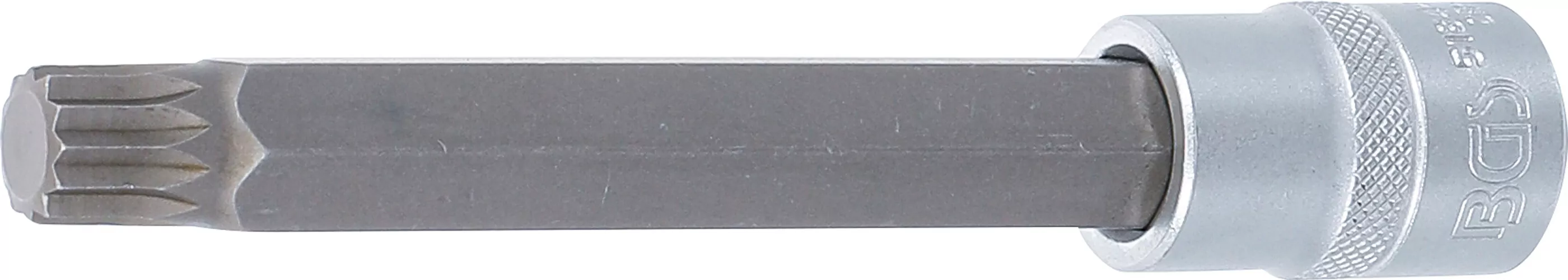 Bit-Einsatz | Länge 140 mm | Antrieb Innenvierkant 12,5 mm (1/2") | Innenvielzahn (für XZN) M14