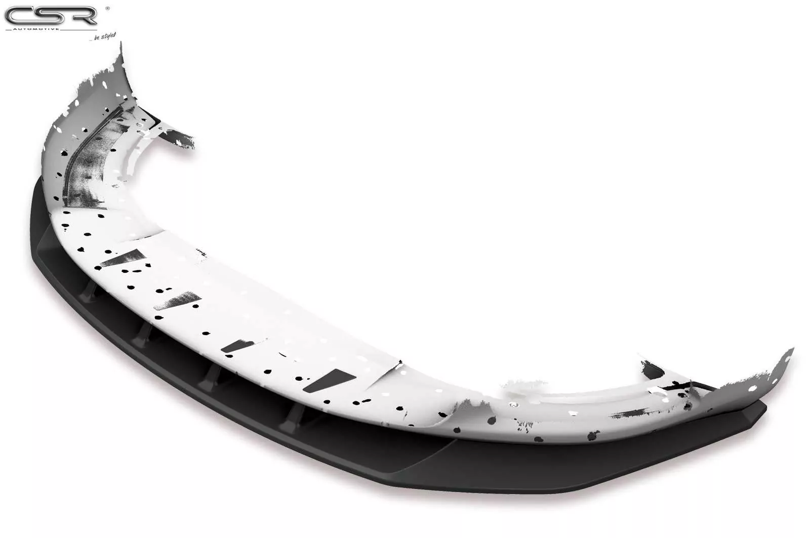 Cup-Spoilerlippe mit ABE für Skoda Superb II CSL420-M Carbon Look (matt)