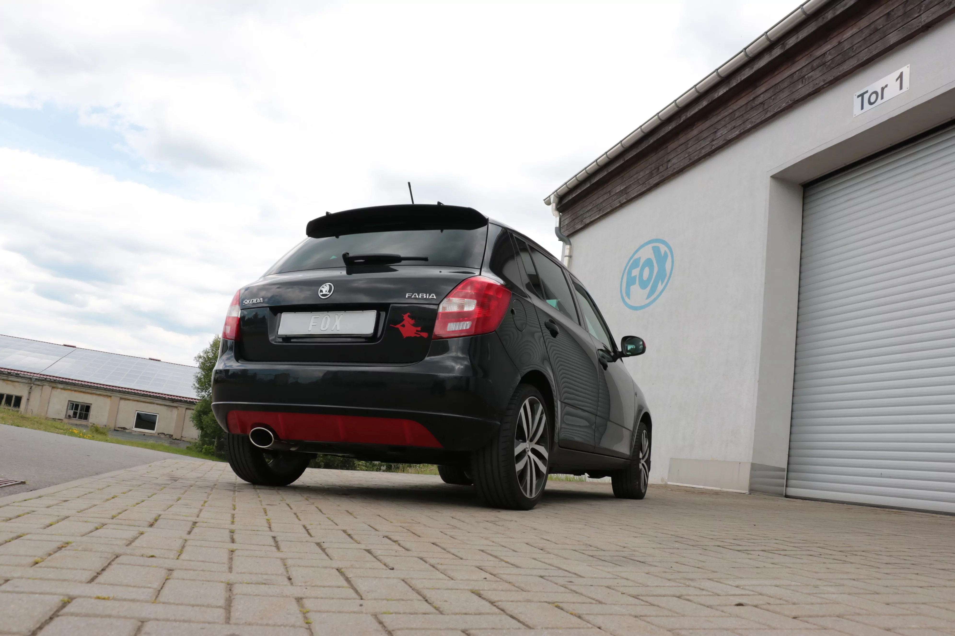 Skoda Fabia  Limousine  Endschalldämpfer - 140x90 Typ 44